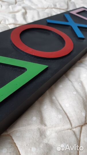 Табличка-картина на стол (стену) Playstation