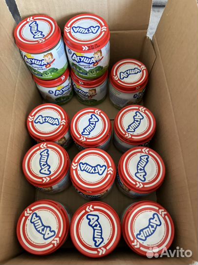 Овощное пюре агуша