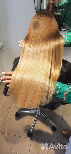 Кератиновое выпрямление/Ботокс/Холодный уход