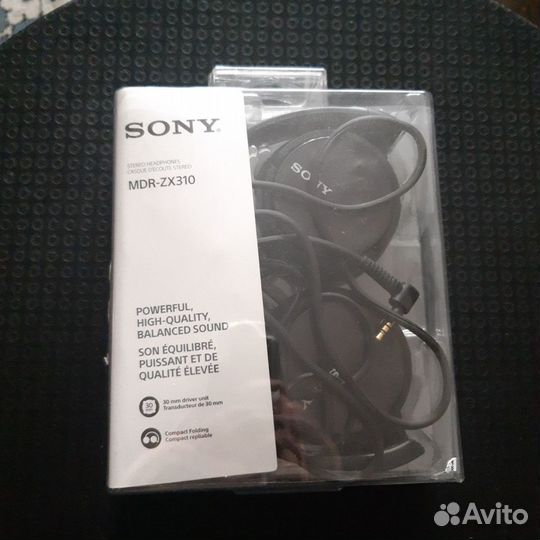 Наушники проводные Sony mdr-zx310