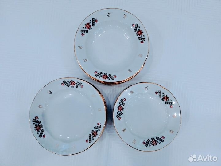 Набор тарелок из СССР