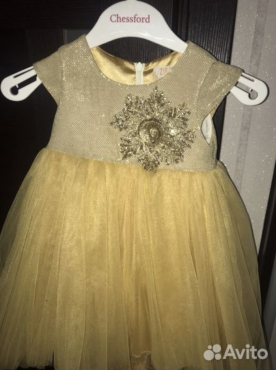 Платье для девочки 86