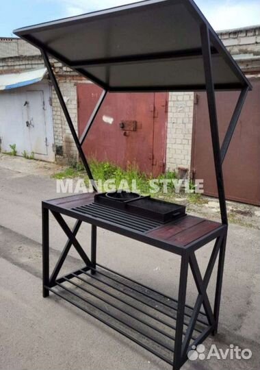 Мангалы в стиле лофт