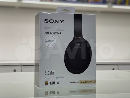 Sony WH-1000XM4 (Black), черные