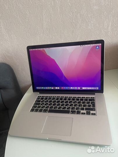 Apple MacBook Pro 15 2015 16 gb 256 ssd