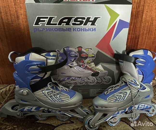 Роликовые коньки flash
