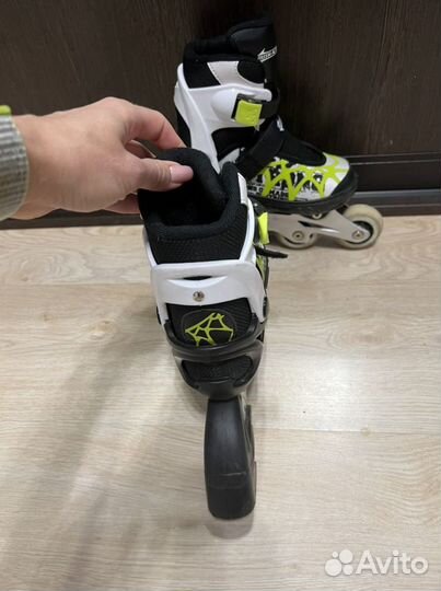 Коньки роликовые rush action