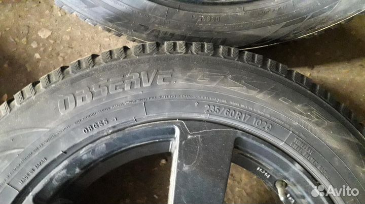 235/60 R17 Toyo Observe GSi-5 Зима Литые R17 pсd:5