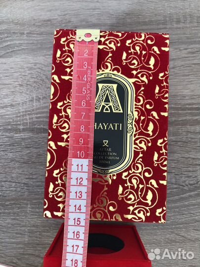 Коробка от духов Attar Hayati