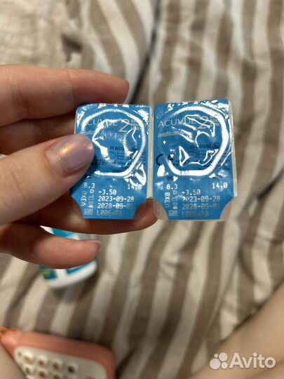 Линзы acuvue oasys двухнедельные раствор -3,50