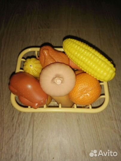 Овощи пластиковые