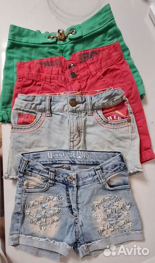 Шорты на девочку рост от 116 до 128 см