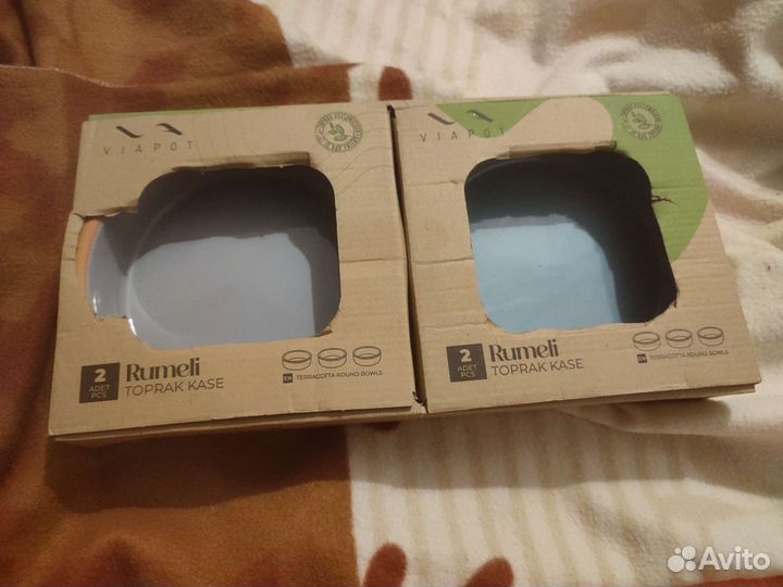 Набор глиняных форм для запекания