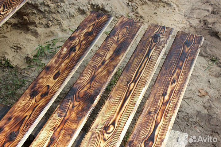 Доска обоженная