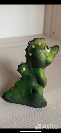 Игрушка дракон свистушка