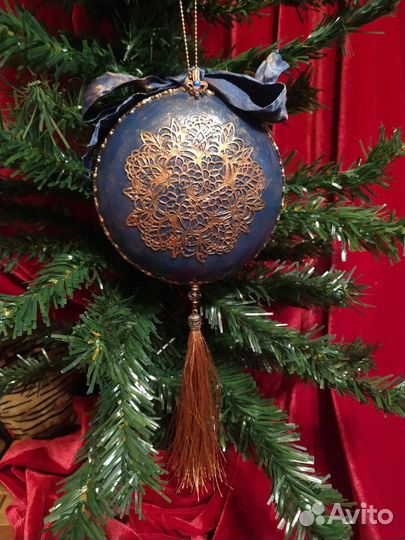 Новогодние украшения ручной работы 