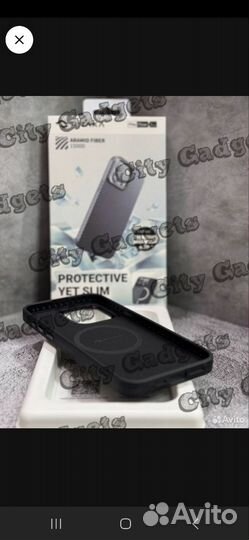 Чехол pitaka для iPhone 15 pro max усиленный