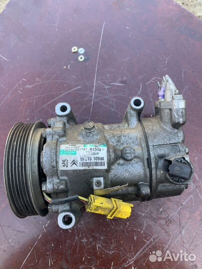 Компрессор кондиционера Citroen C5 2 2013