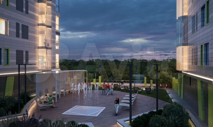 1-к. квартира, 50,8 м², 8/16 эт.