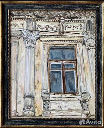 Картина маслом, холст/картон, натюрморт