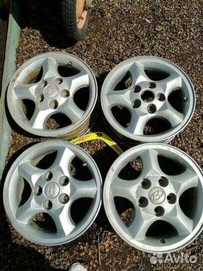 Литые диски r15 на hyundai оригинальные