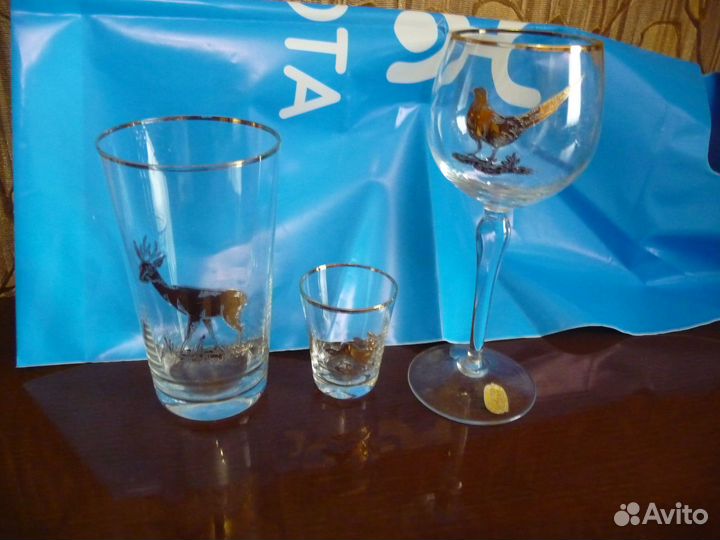 Набор посуды богемия времен СССР