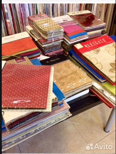 Каталоги с образцами портьерных тканей