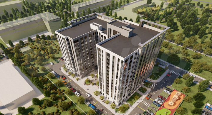 2-к. квартира, 75,5 м², 9/14 эт.