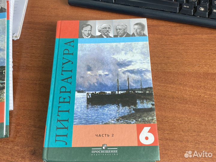 Учебник Литература 6 класс в двух частях