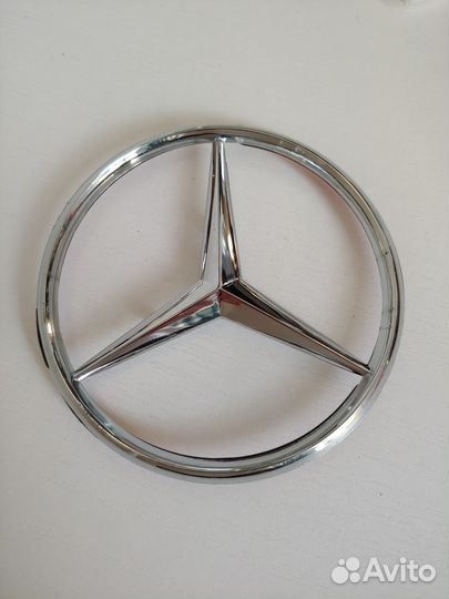 Эмблема Мерседес Mercedes на багажник 10см