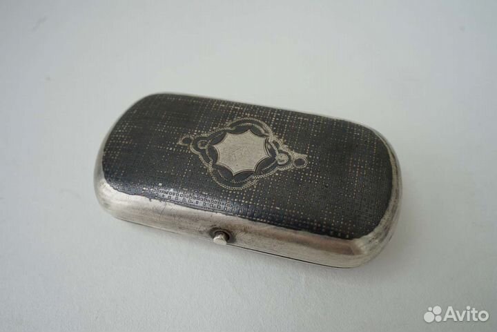 Портсигар серебряный 84 проба