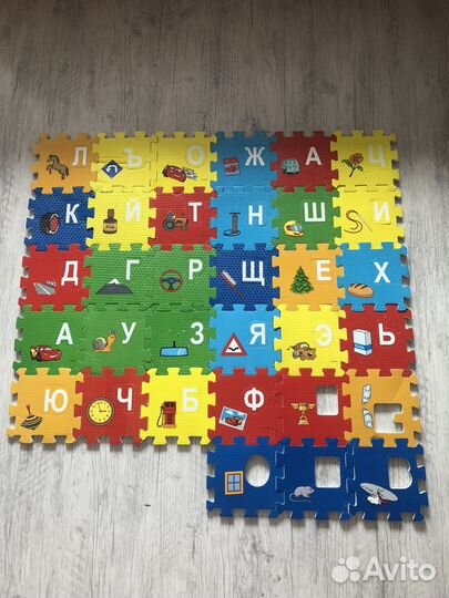 Мягкий коврик пазл