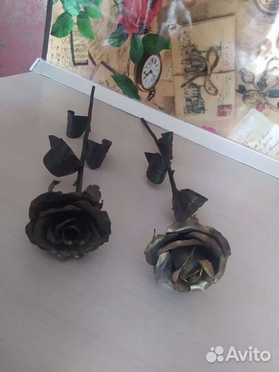 Кованые розы