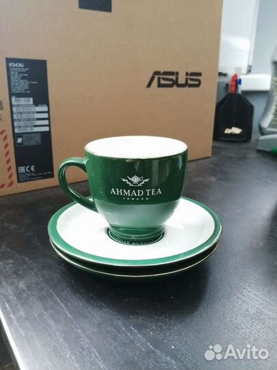 Кружки и тарелочки для чая