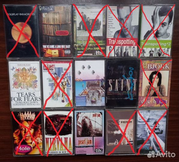 Аудиокассеты с записью часть 1