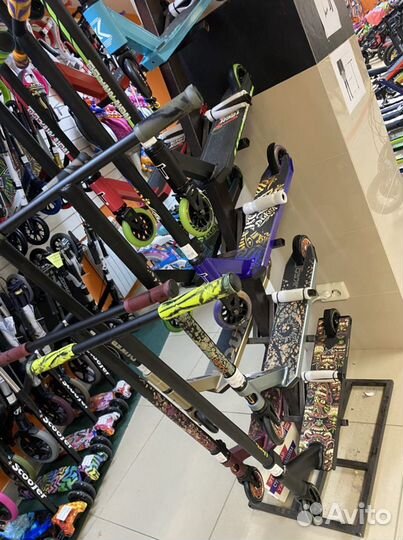 Самокат трюковой большой выбор