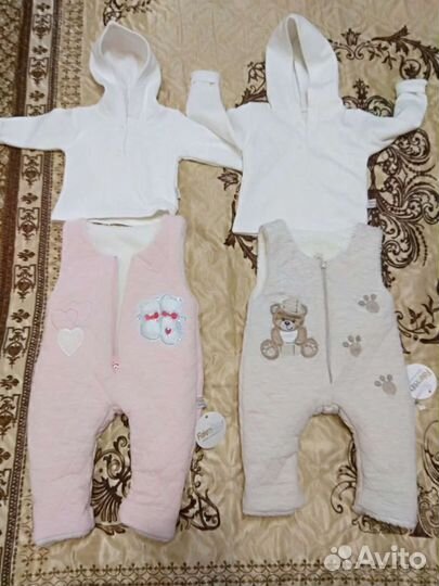 Утепленный костюм для малыша