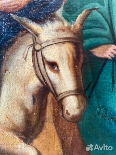 Антикварная Картина Корзухин А.И.1877г.(75/58)