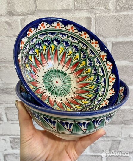 Тарелка глубокая Узбекская