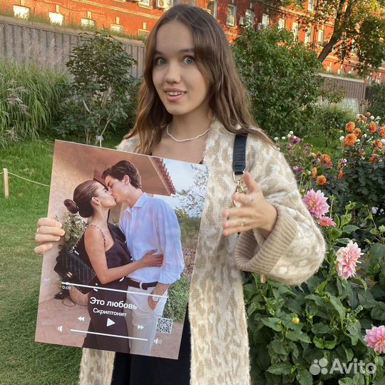 Витраж с фото / Подарок