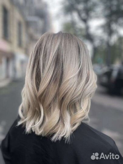 Комплекс окрашивание +укладка в