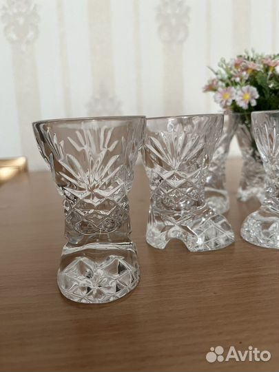Хрустальные рюмки стопки СССР