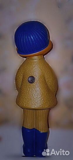 Игрушка резиновая с пищалкой СССР 50х, 60х годов