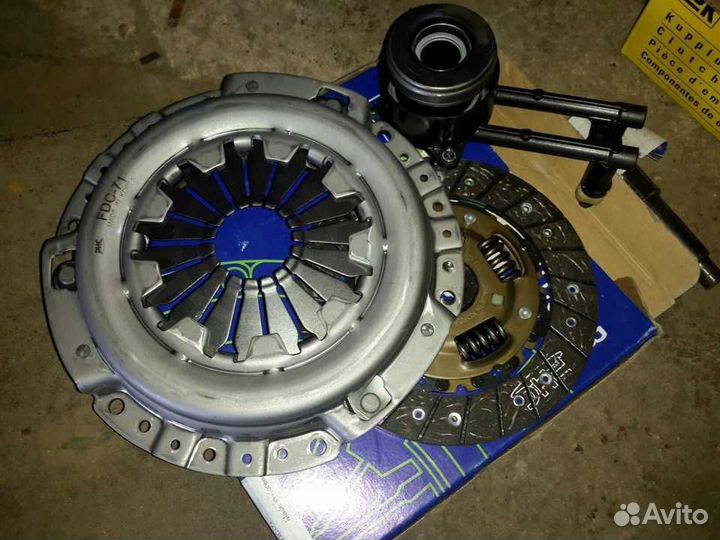 Ford Fiesta V, Fusion 1.25-1.4 сцепление в сборе