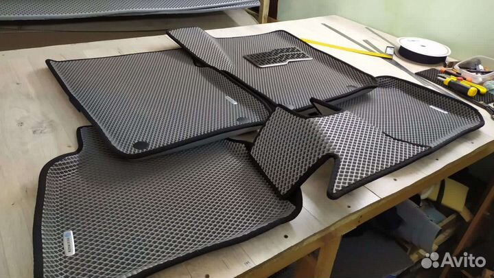 3d коврики eva с бортами