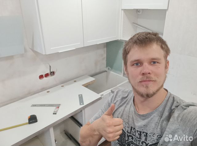 Установка столешницы. Еврозапил в Санкт-Петербурге | Услуги | Авито