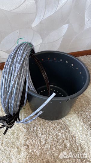 Плетеные кашпо из эко ротанга