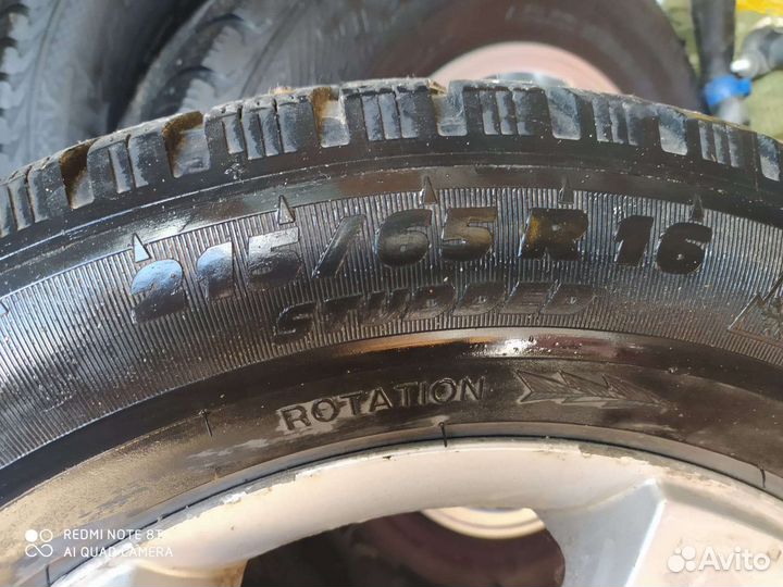 Колеса шип. 215*65*16 стояли на Сузуки Витара