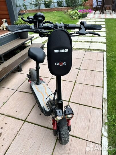 Самокат взрослый электрический бу