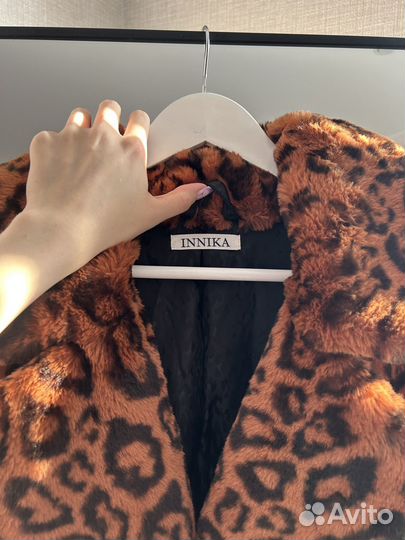 Искусственная леопардовая шуба